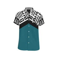 Load image into Gallery viewer, MXV-1 Zenith London Men&#39;s Short Sleeve Button-Up Shirt
