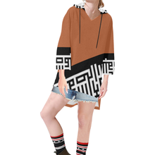 Load image into Gallery viewer, MXV-1 Zenith London Women&#39;s Tunic Hoodie
