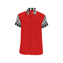 Load image into Gallery viewer, MXV-1 Zenith London Men&#39;s Short Sleeve Button-Up Shirt
