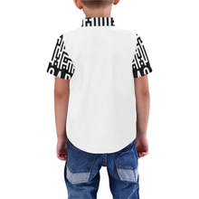 Load image into Gallery viewer, MXV-1 Zenith London Kid&#39;s Short Sleeve Button-Up Shirt
