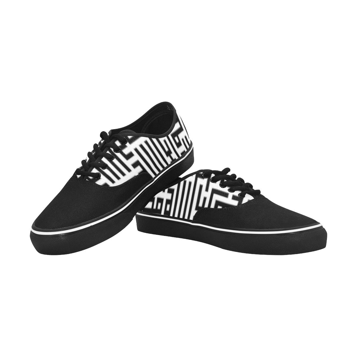 MXV-1 Zenith London Men's Low Top Canvas Sneakers