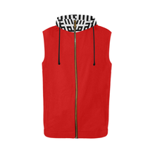 Load image into Gallery viewer, MXV-1 Zenith London Zip Up Sleeveless Hoodie
