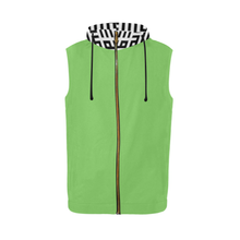 Load image into Gallery viewer, MXV-1 Zenith London Zip Up Sleeveless Hoodie
