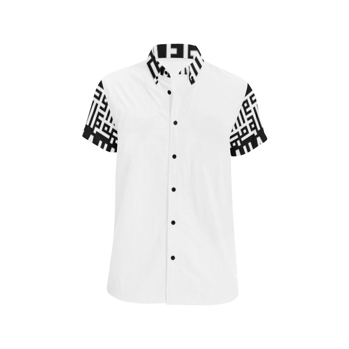 MXV-1 Zenith London Men's Short Sleeve Button-Up Shirt