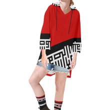 Load image into Gallery viewer, MXV-1 Zenith London Women&#39;s Tunic Hoodie
