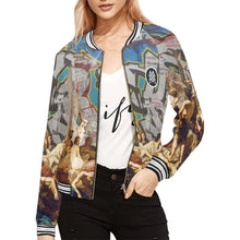 Load image into Gallery viewer, AMG-II SUNDAY SERVICE Women&#39;s Bomber Jacket
