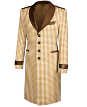 Load image into Gallery viewer, Arturo Musa Herringbone Men&#39;s Coat
