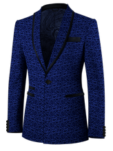 Load image into Gallery viewer, Arturo Musa Blue Onyx Men&#39;s Suit
